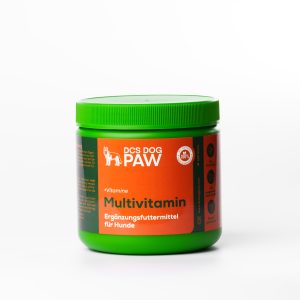 DCS DOG PAW Multivitamin-Ergänzungsmittel für Hunde, Kausnacks – 120 Stück