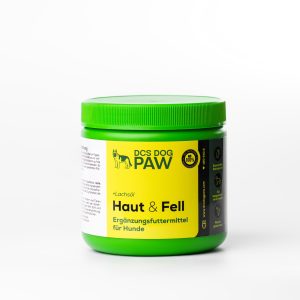 DCS DOG PAW Nahrungsergänzungsmittel für Haut und Fell – Kausnacks für Hunde – 120 Stück
