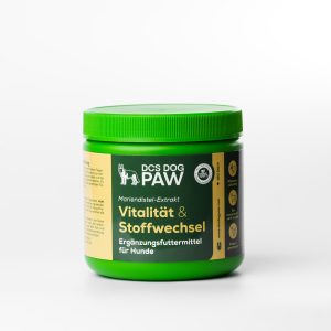 DCS DOG PAW Vitalität & Stoffwechsel – Kausnacks mit Mariendistelextrakt für Hunde – 120 Stück