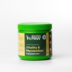 DCS DOG PAW Vitality & Metabolism Milk Thistle Extract Dog Chews - 120